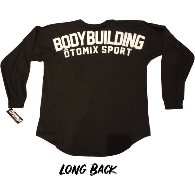 Muscle Long Sleeve Long Back Tee - Otomix Sports Gear