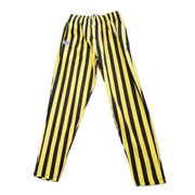 Yellow Stripe Baggy Bodybuilding Weightlifting Workout Gym Pants - Otomix Sports Gear