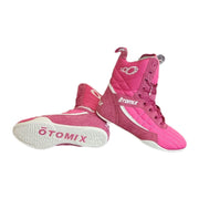 Pink Super Hi Weightlifting Bodybuilding Gym Shoe Female - Otomix Sports Gear