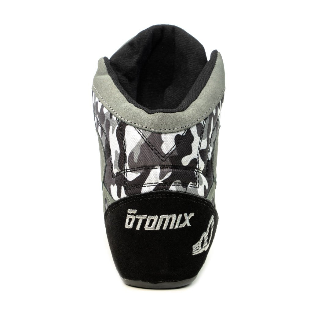 Bodybuilding Weightlifting Gym Shoe Grey Camo - Otomix Sports Gear