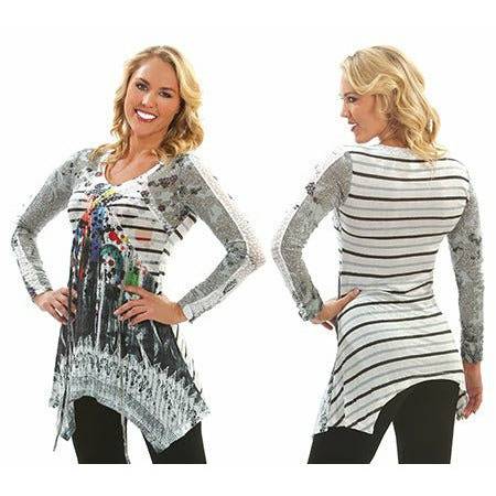 Multi Color Tunic - Double Sided with Waist Ties | multi-color-tunic-double-sided-with-waist-ties | Otomix Sports Gear